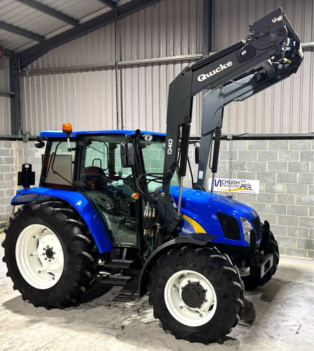 NEW HOLLAND T5060 c/w Quicke Q40 loader - Image 1