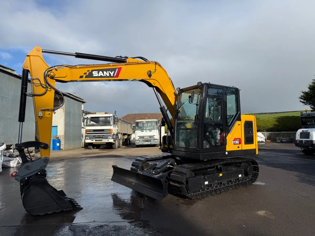 2026 Ex Demo Sany SY70C Only 196 HRs - Image 1