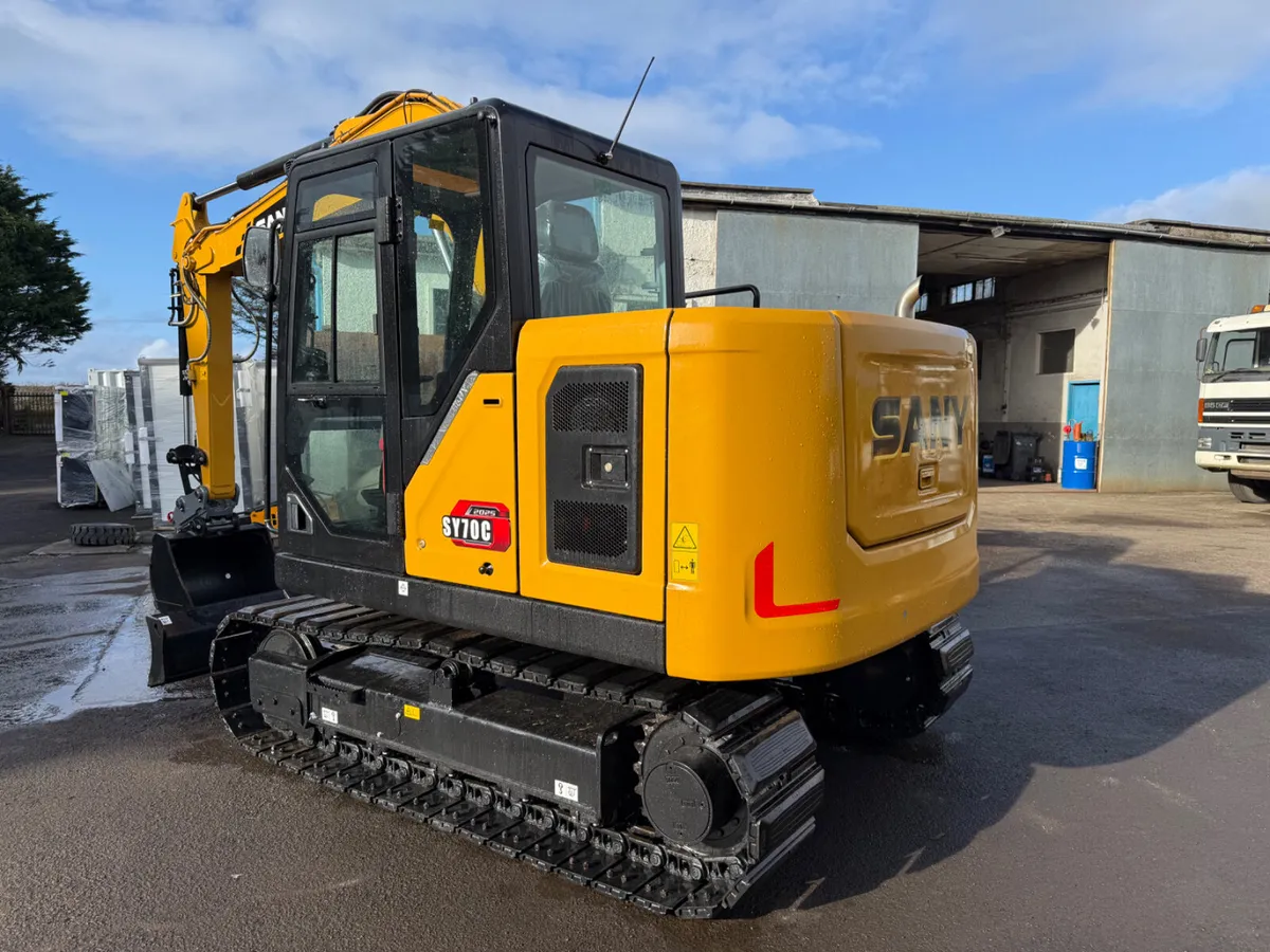 2026 Ex Demo Sany SY70C Only 196 HRs - Image 2