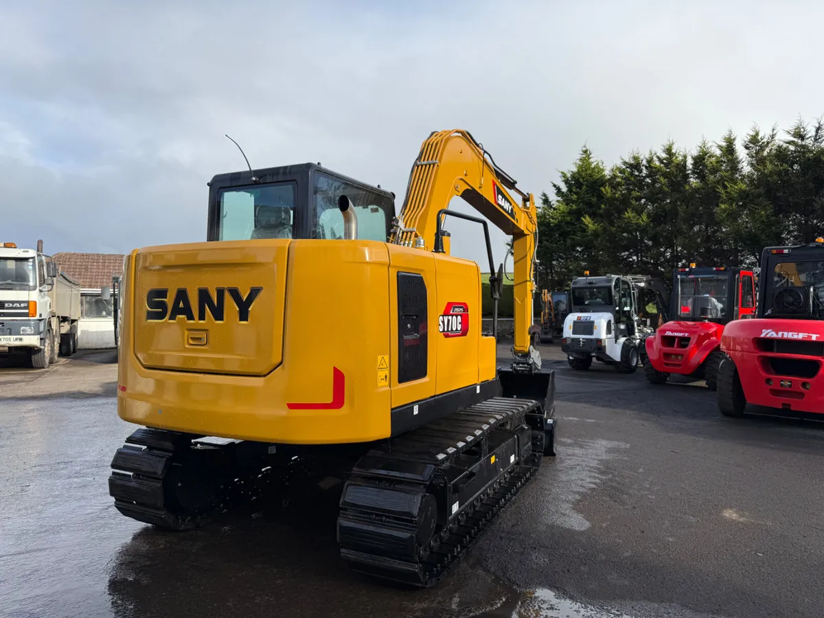 2026 Ex Demo Sany SY70C Only 196 HRs - Image 3