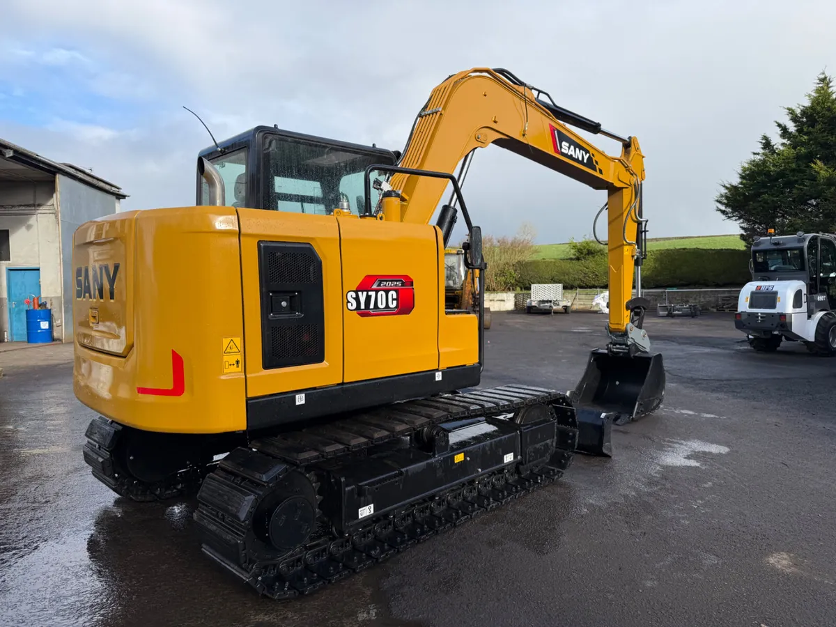 2026 Ex Demo Sany SY70C Only 196 HRs - Image 4