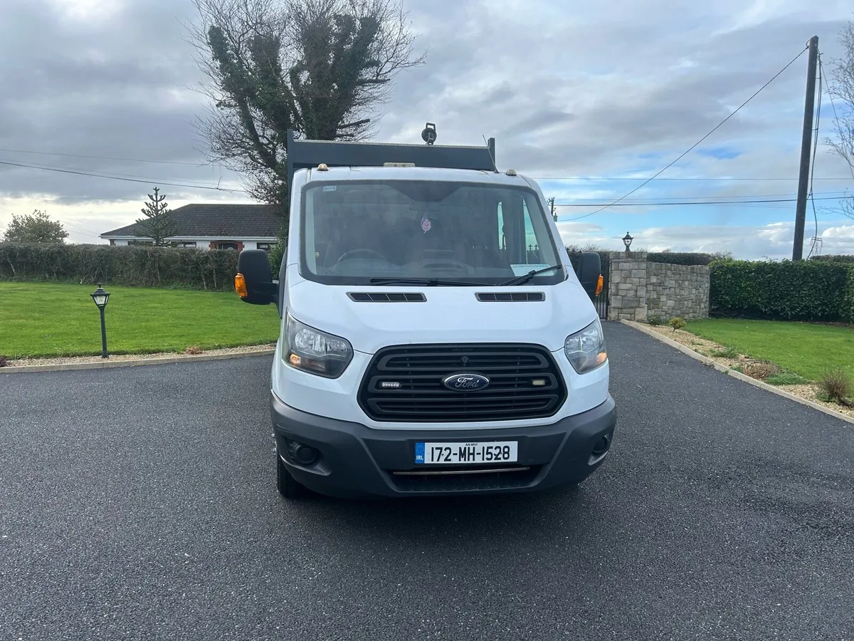 2017 Ford transit crew cab tipper - Image 2