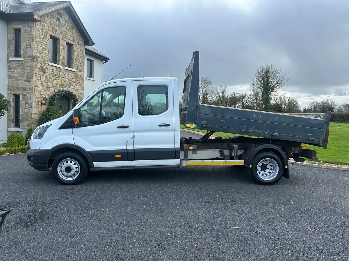 2017 Ford transit crew cab tipper - Image 4