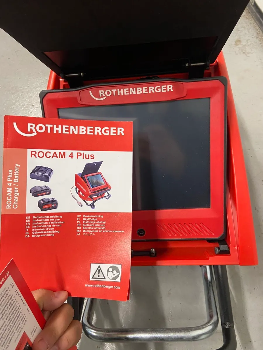 Rothenberger Rocam 4 plus inspection camera.
