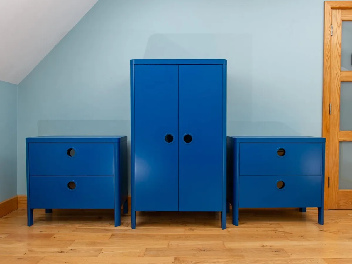 Kids Wardrobe and Chest Of Drawers X2 - Image 1