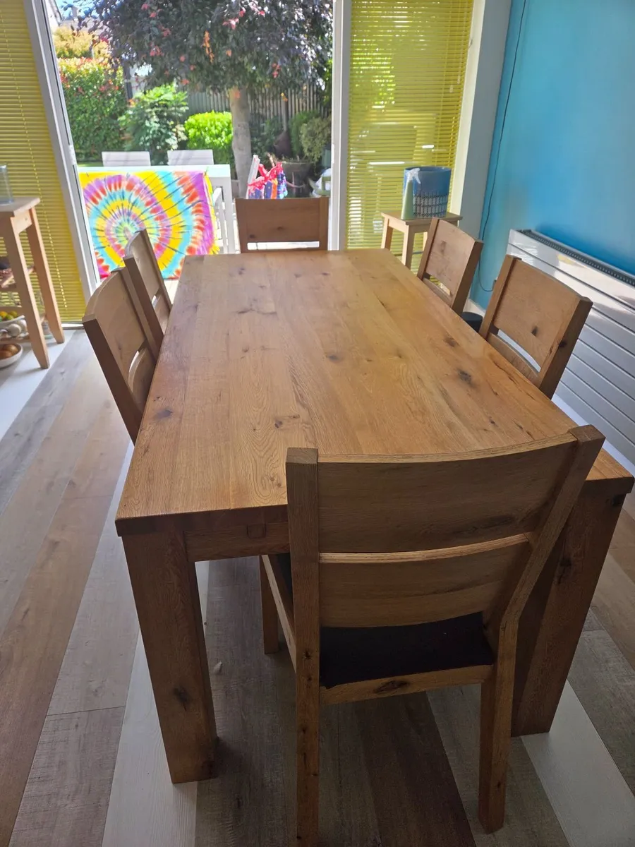 Kitchen Table and 6 chairs - Image 1
