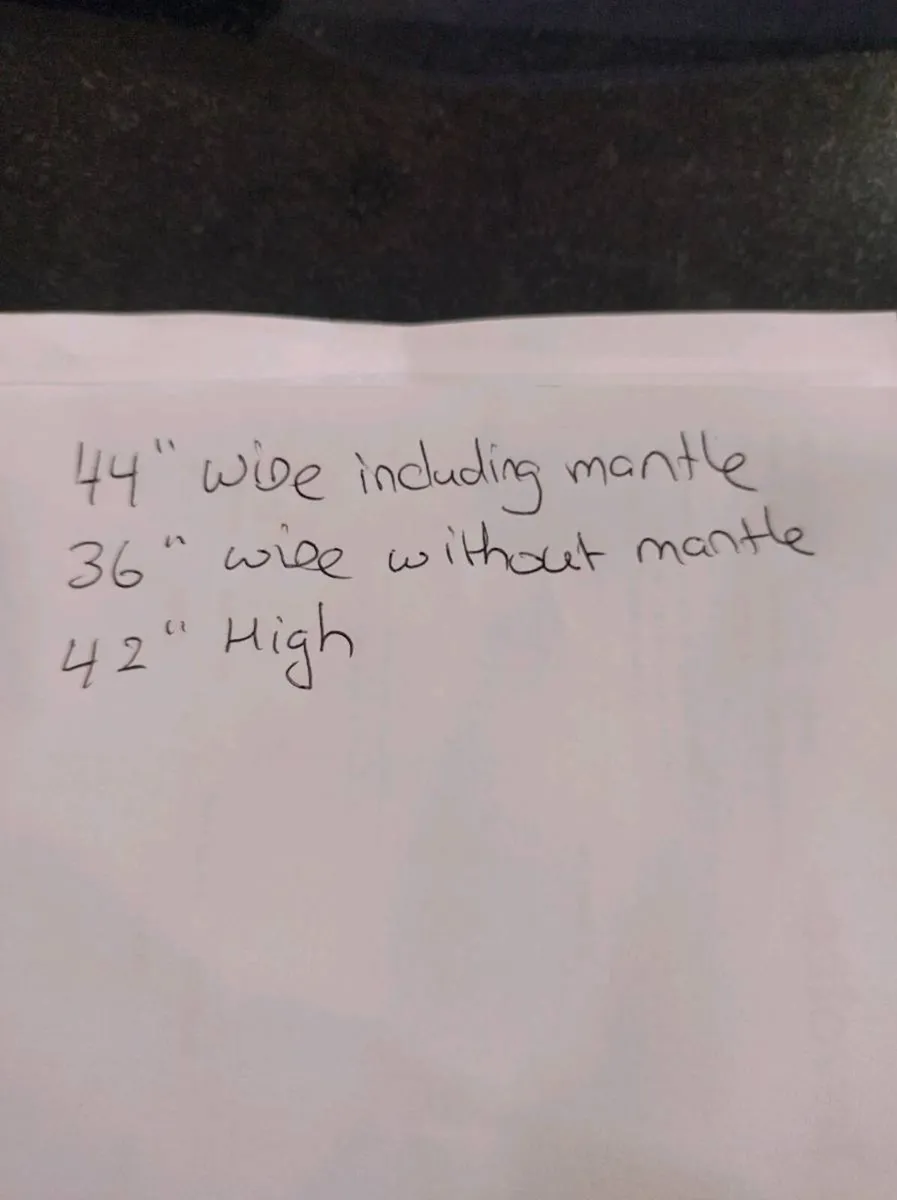 Cast iron fireplace - Image 2