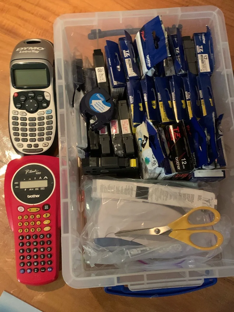Dymo LetraTAG printer and Brother Lable Maker - Image 1