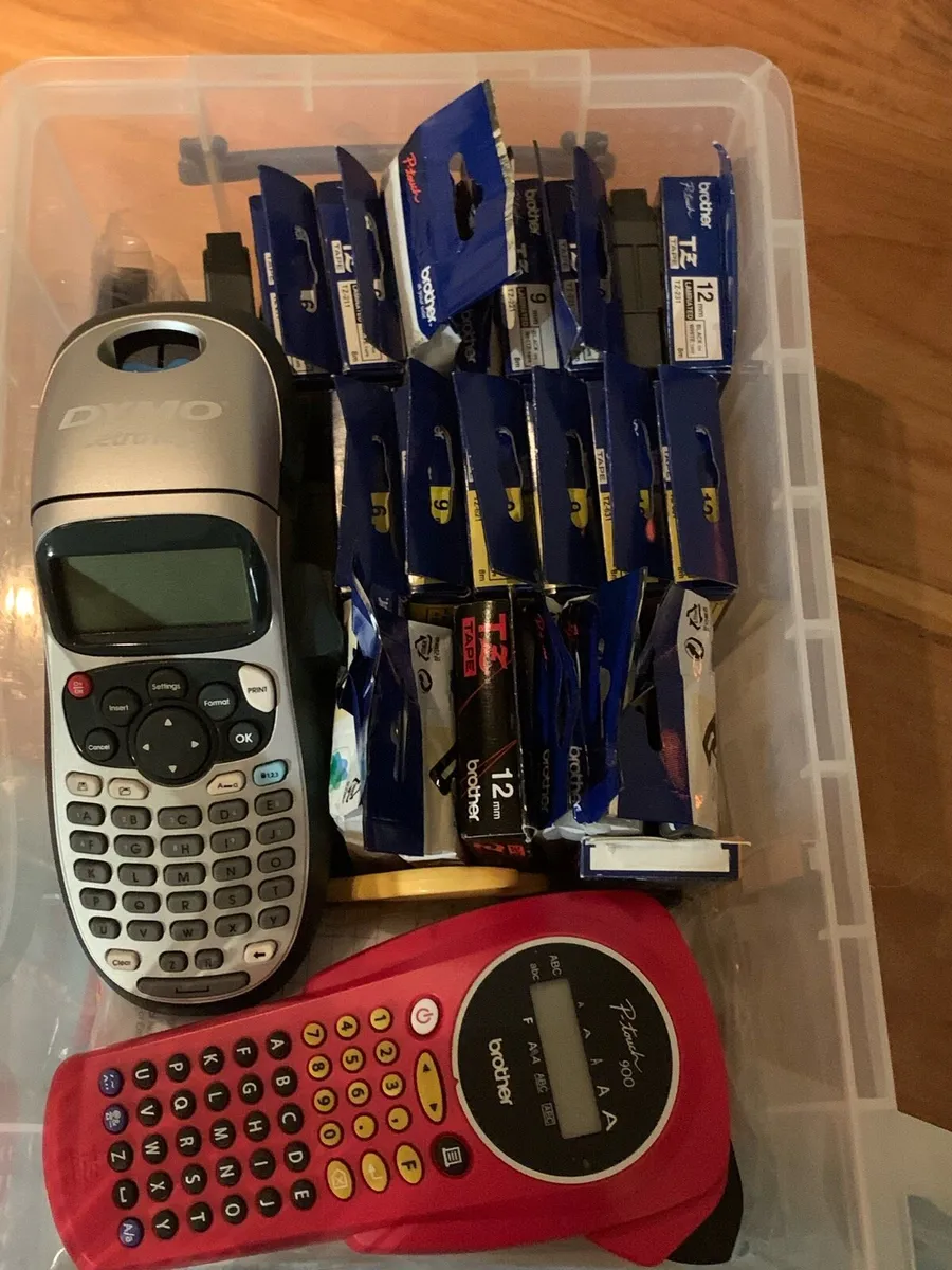 Dymo LetraTAG printer and Brother Lable Maker - Image 2