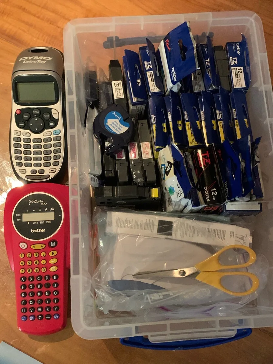 Dymo LetraTAG printer and Brother Lable Maker - Image 3