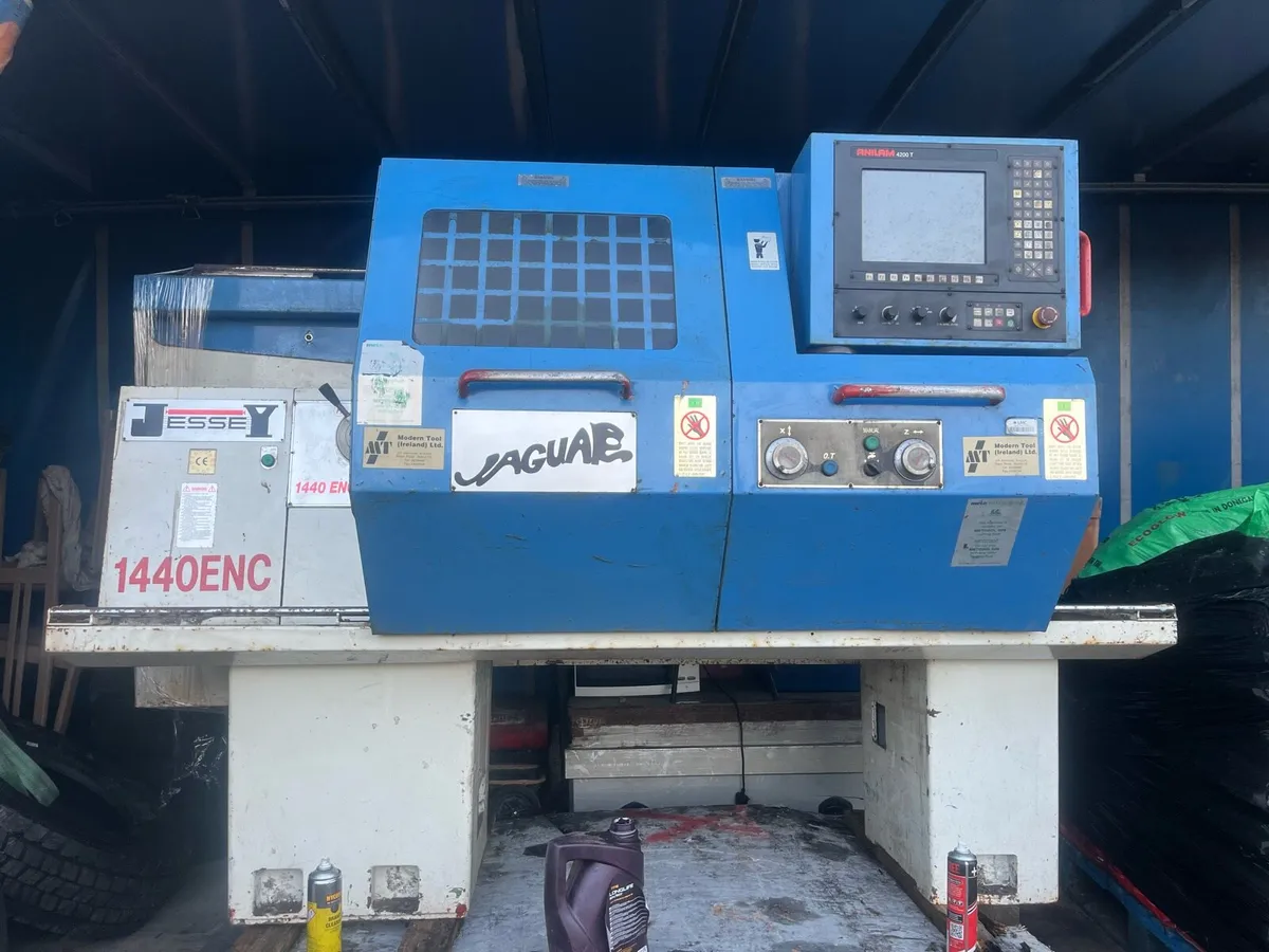 CNC Metal Turning Center Lathe - Image 1