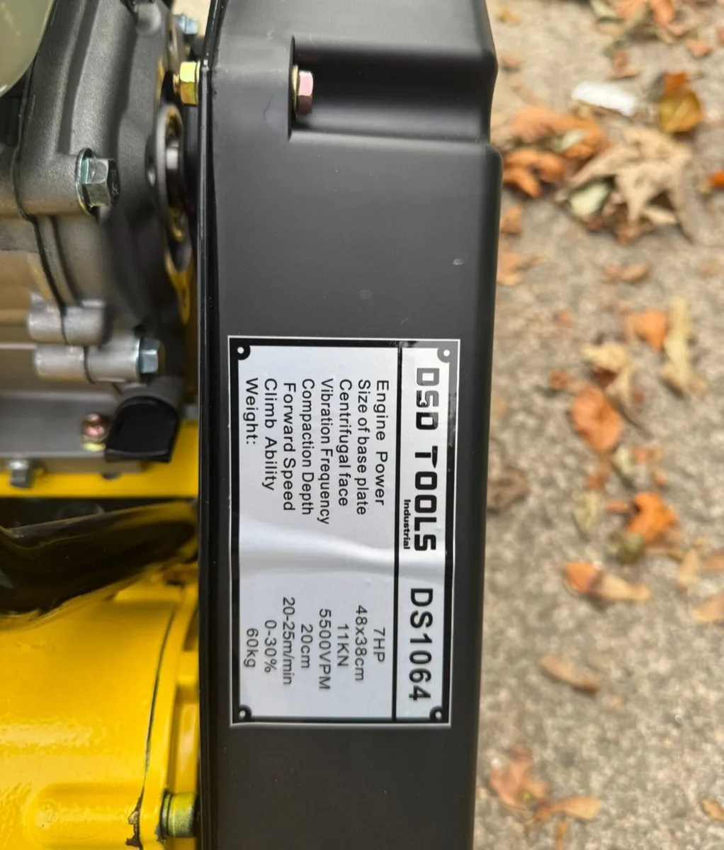 Wacker plate 7hp - Image 2