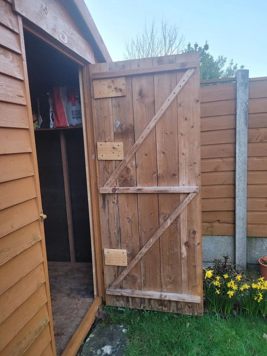 Wooden garden shed 8x6 - Image 3