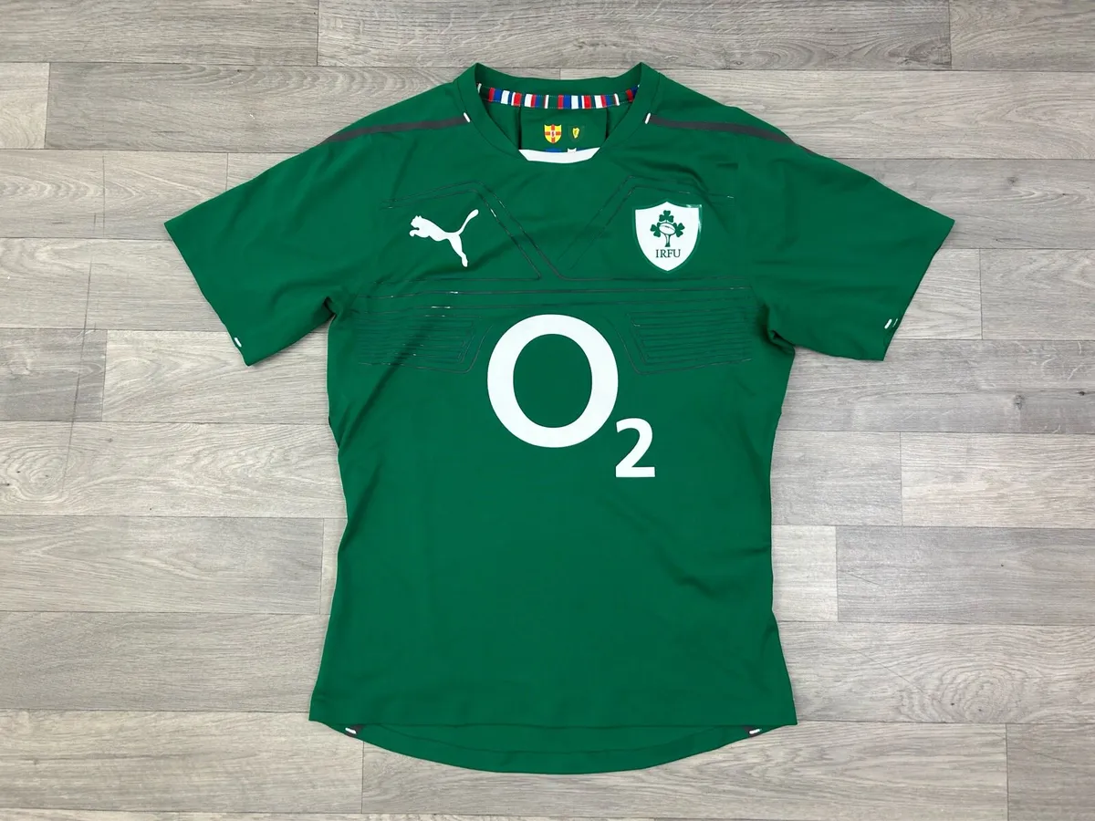 Puma Ireland Rugby Player Issue Jersey Shirt Large - Image 1