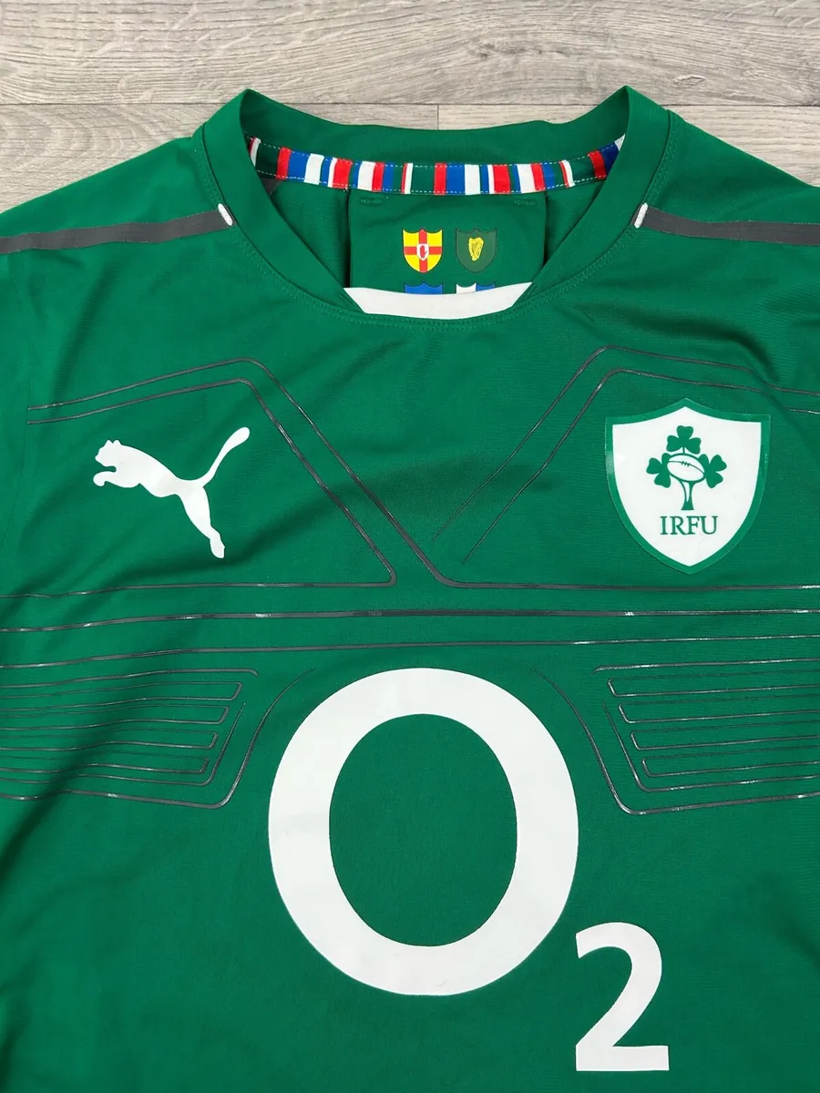 Puma Ireland Rugby Player Issue Jersey Shirt Large - Image 3