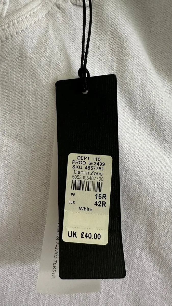 New white jeans - Image 3