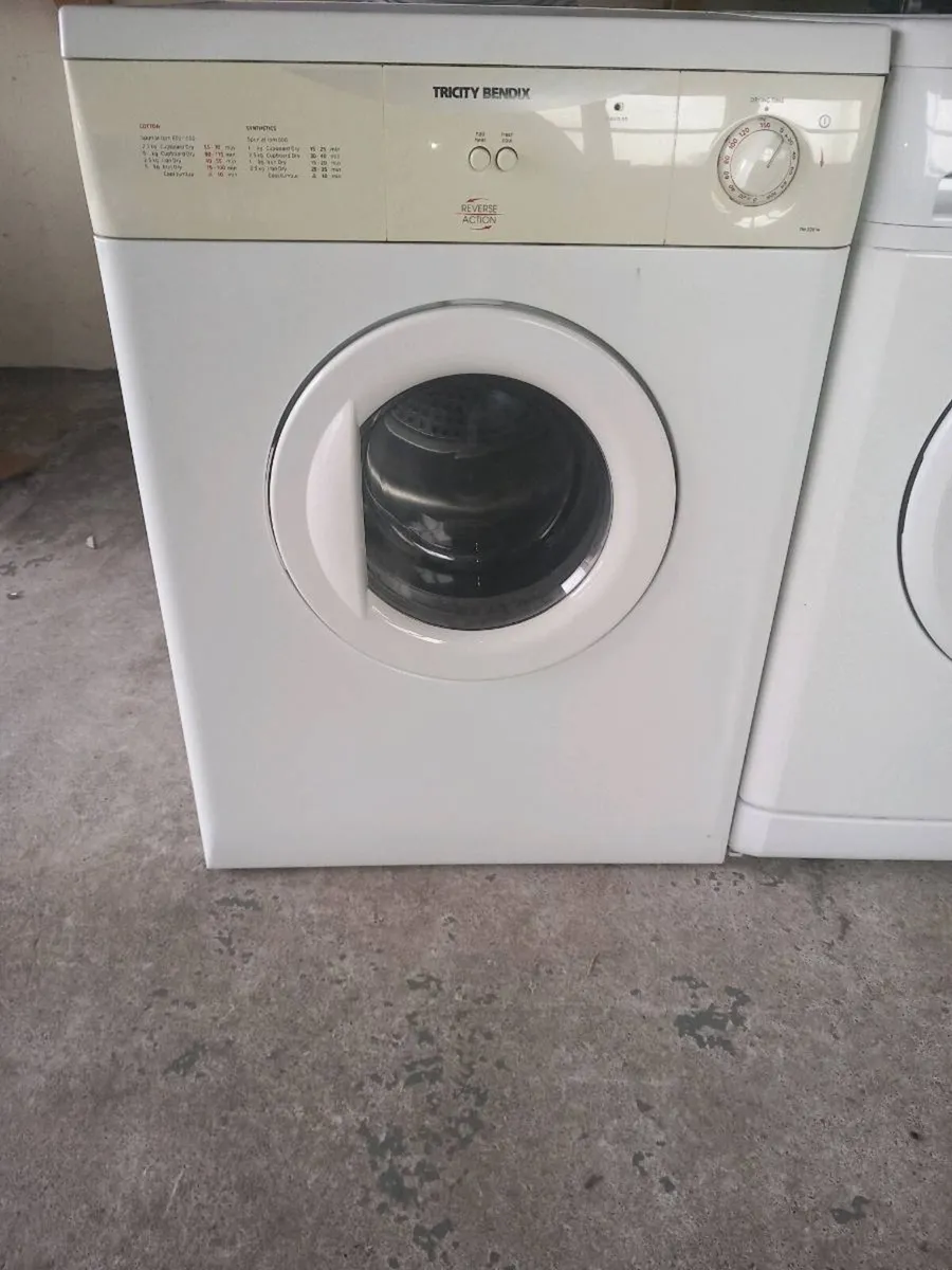 Zanussi Tricity Bendix vent dryer - Image 1