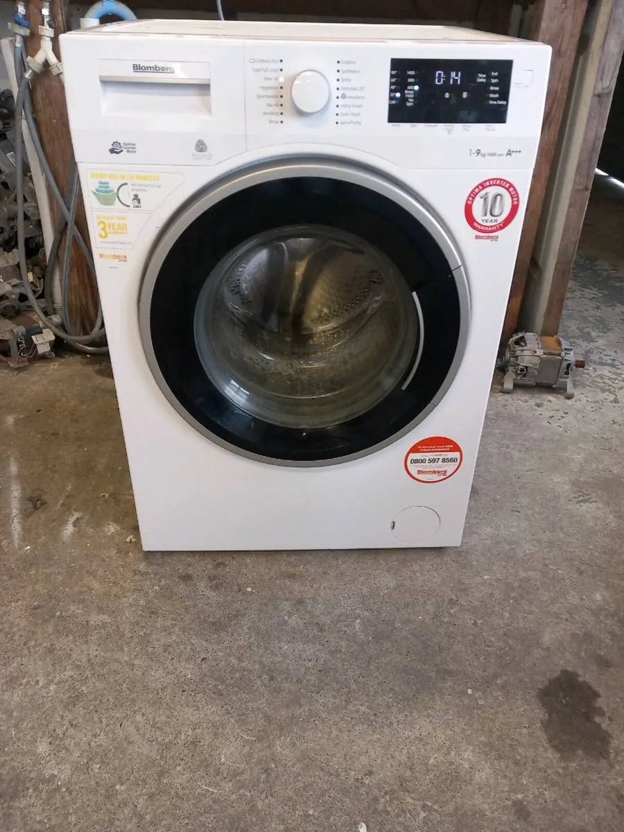 Blomberg 9kg washing machine 1400 spin - Image 1