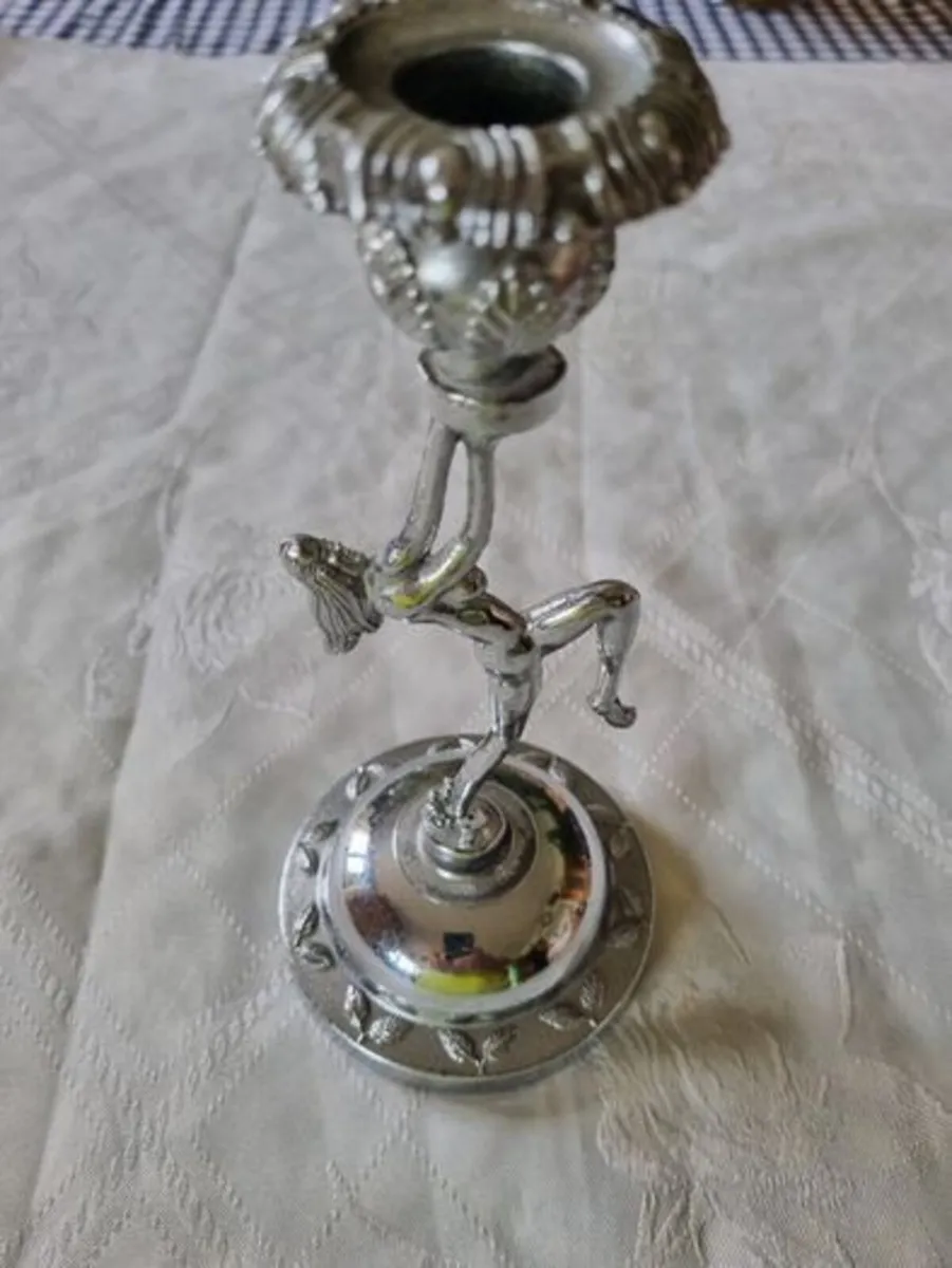 Art deco style candlestick - Image 4