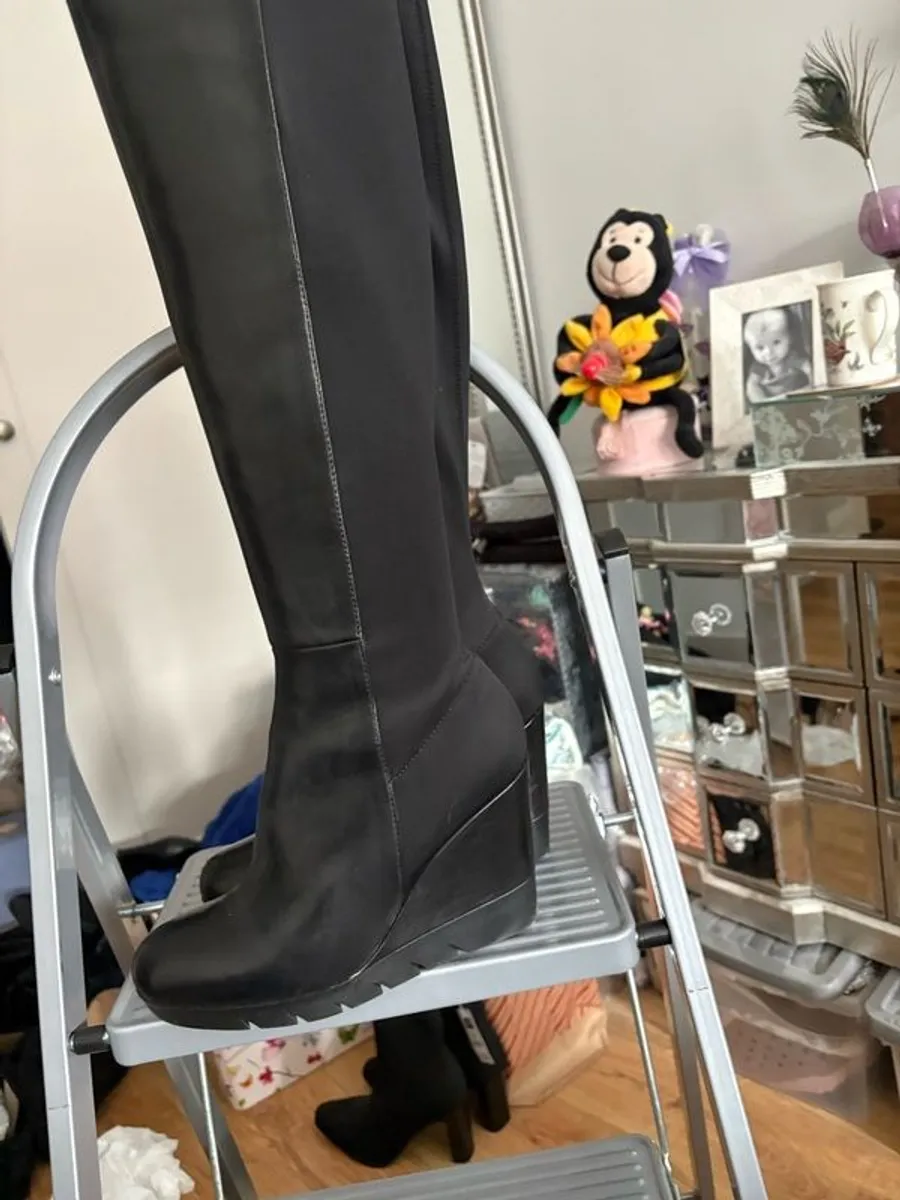 Bruno Premi ladies boots black premium leather - Image 1