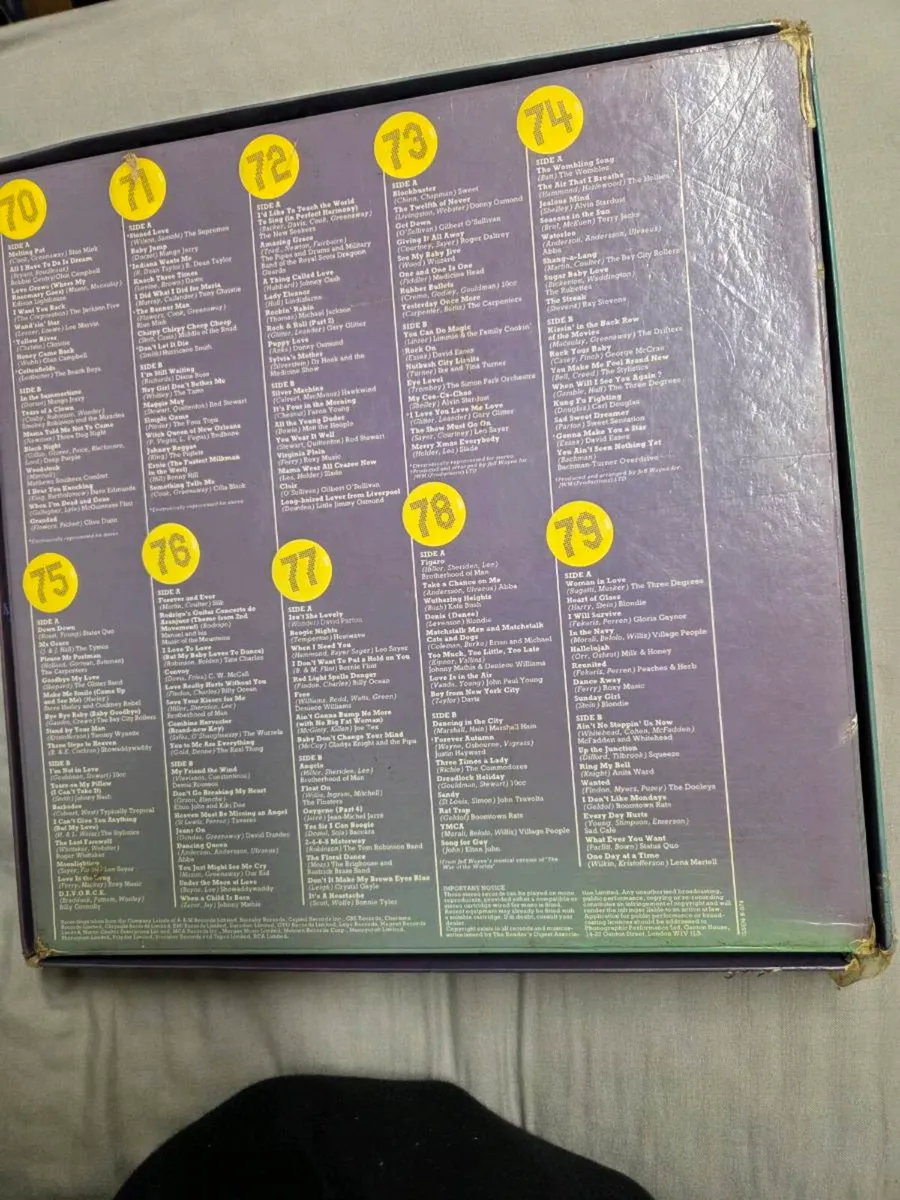 10 vinyl records ,,70s. collection - Image 2