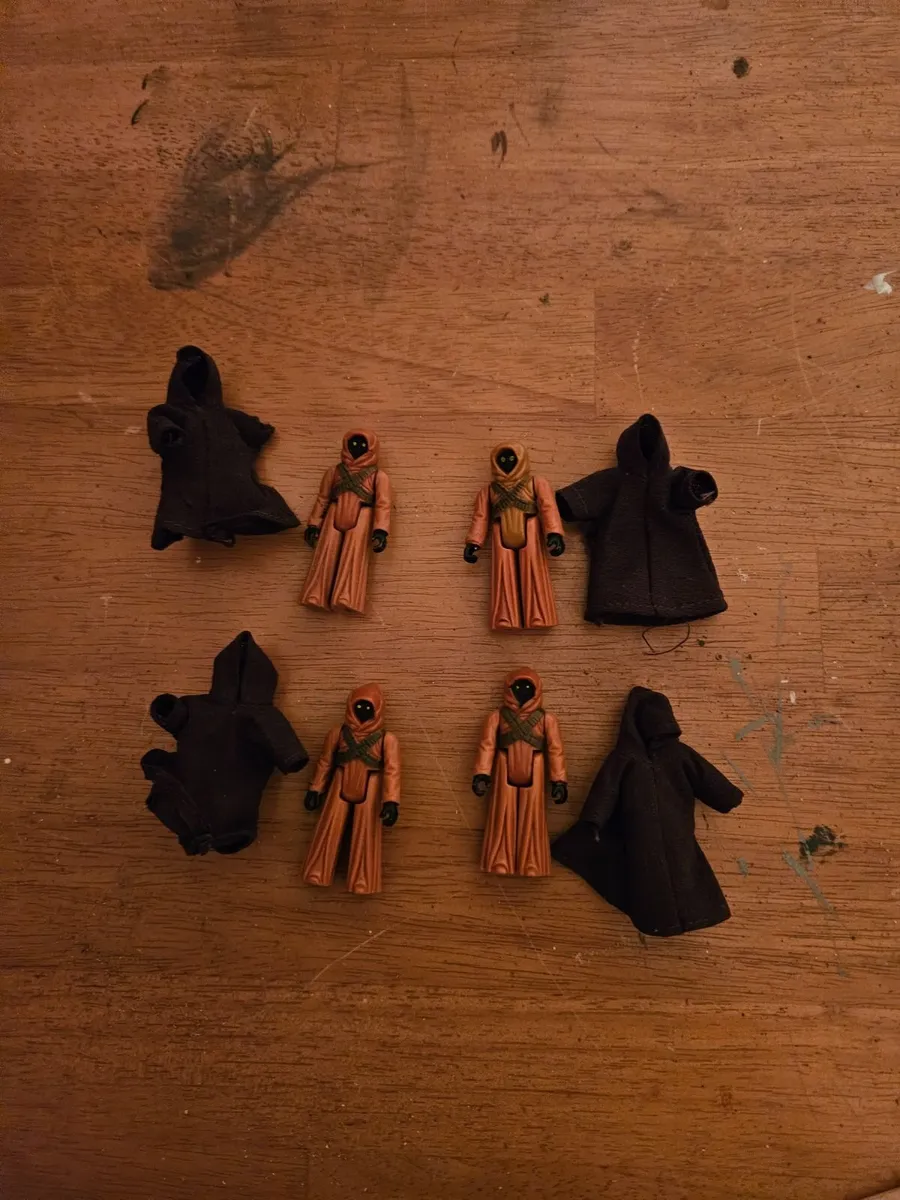 Vintage Star Wars Jawa x 4 - Image 1
