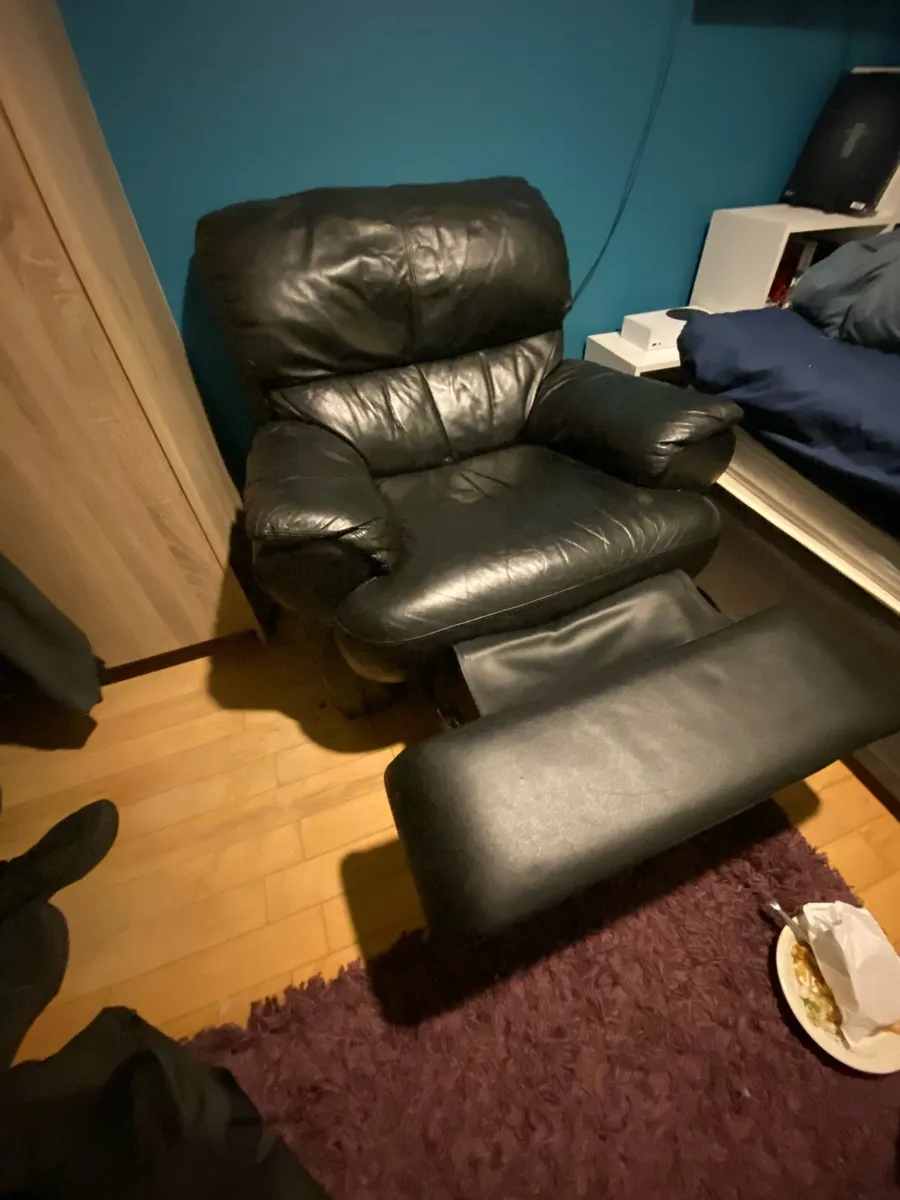 Leather Recliner Armchair - Image 4