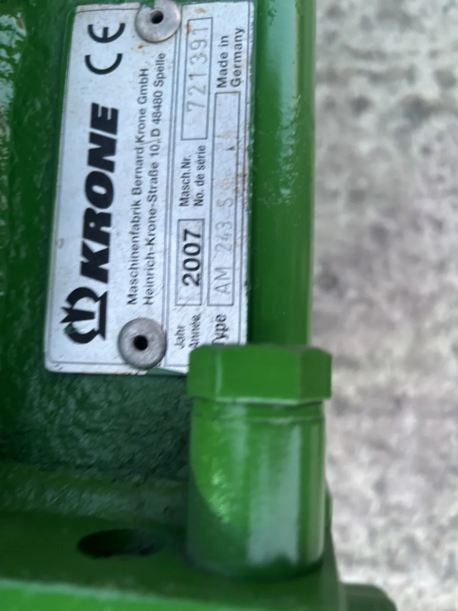KRONE AM243 MOWER - Image 4