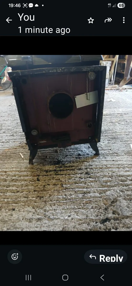 Stanley Eirn Stove back boiler - Image 2