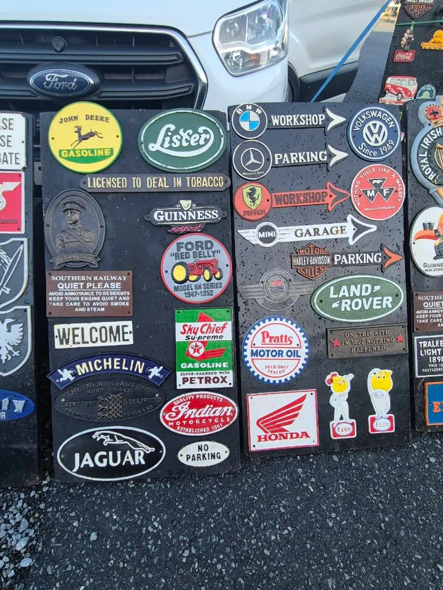 Cast iron sign - Image 4