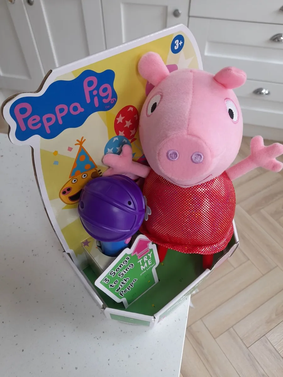 Peppa Pig Sing with Me toy and microphone - Image 1