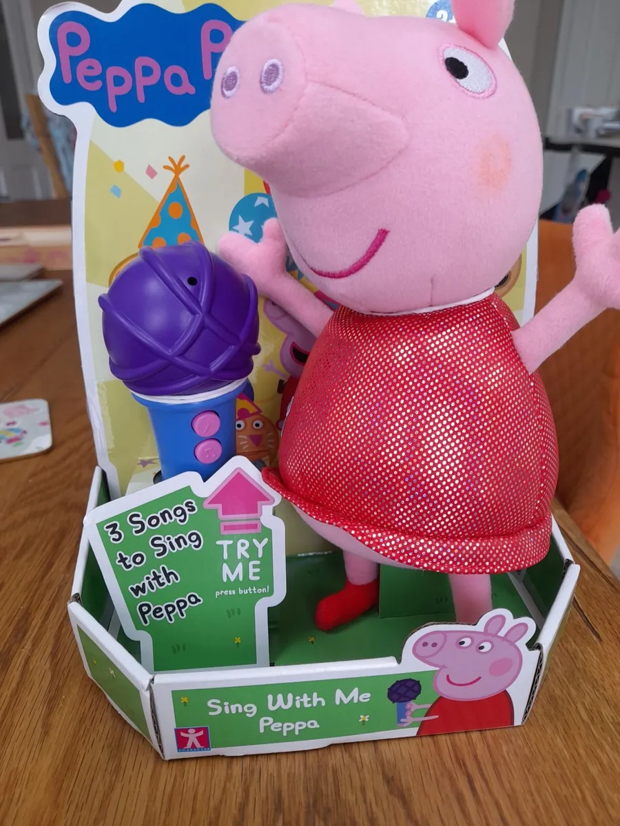 Peppa Pig Sing with Me toy and microphone - Image 4