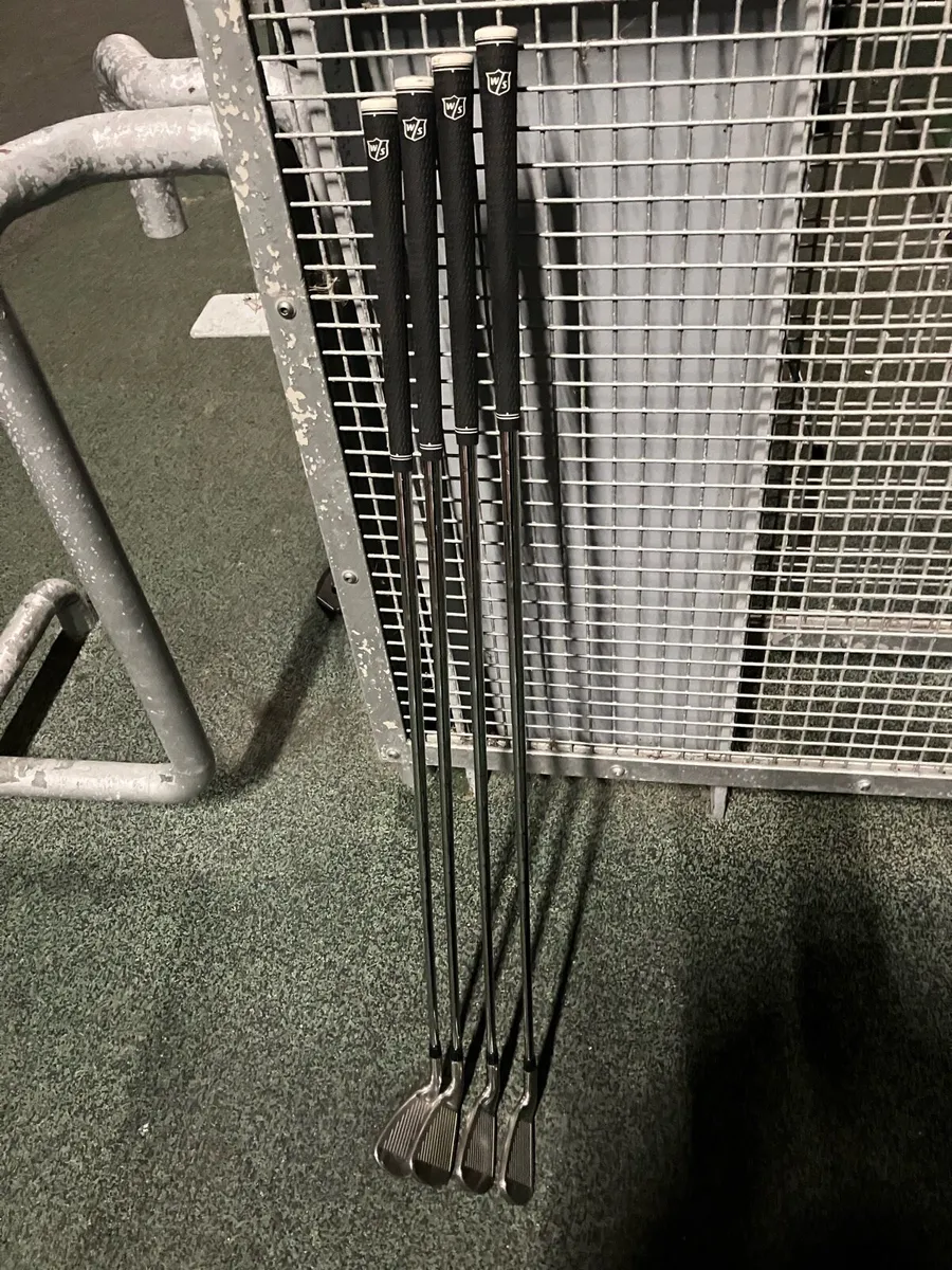 Wilson D7 irons 7-pw Reg flex approx 1 inch longer - Image 3