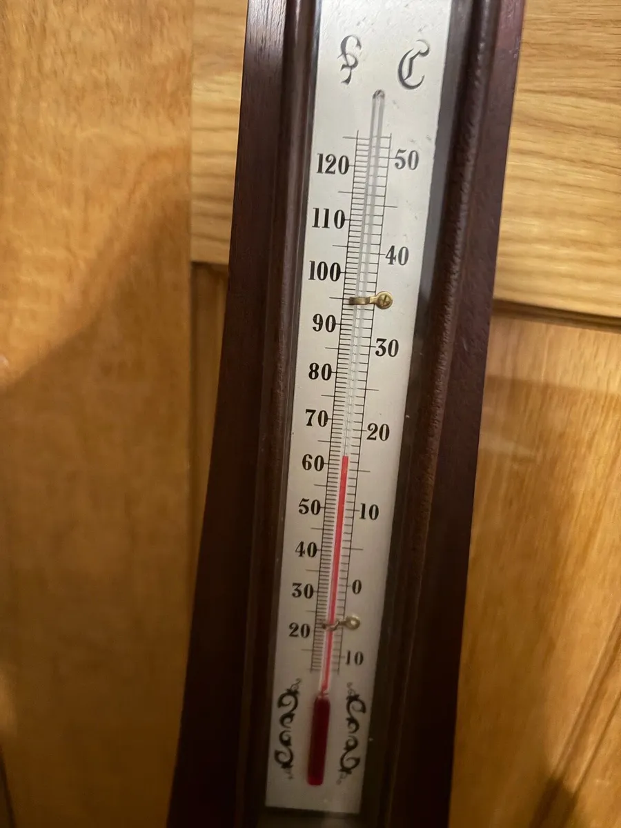 S.Trocken banjo barometer antique - Image 3