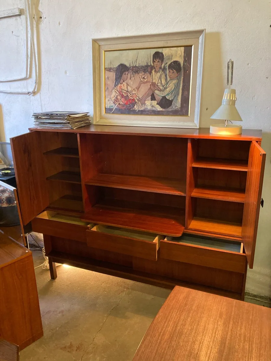 Teak Highboard -Warehouse Open Sat 28th Feb 12-4pm - Image 4