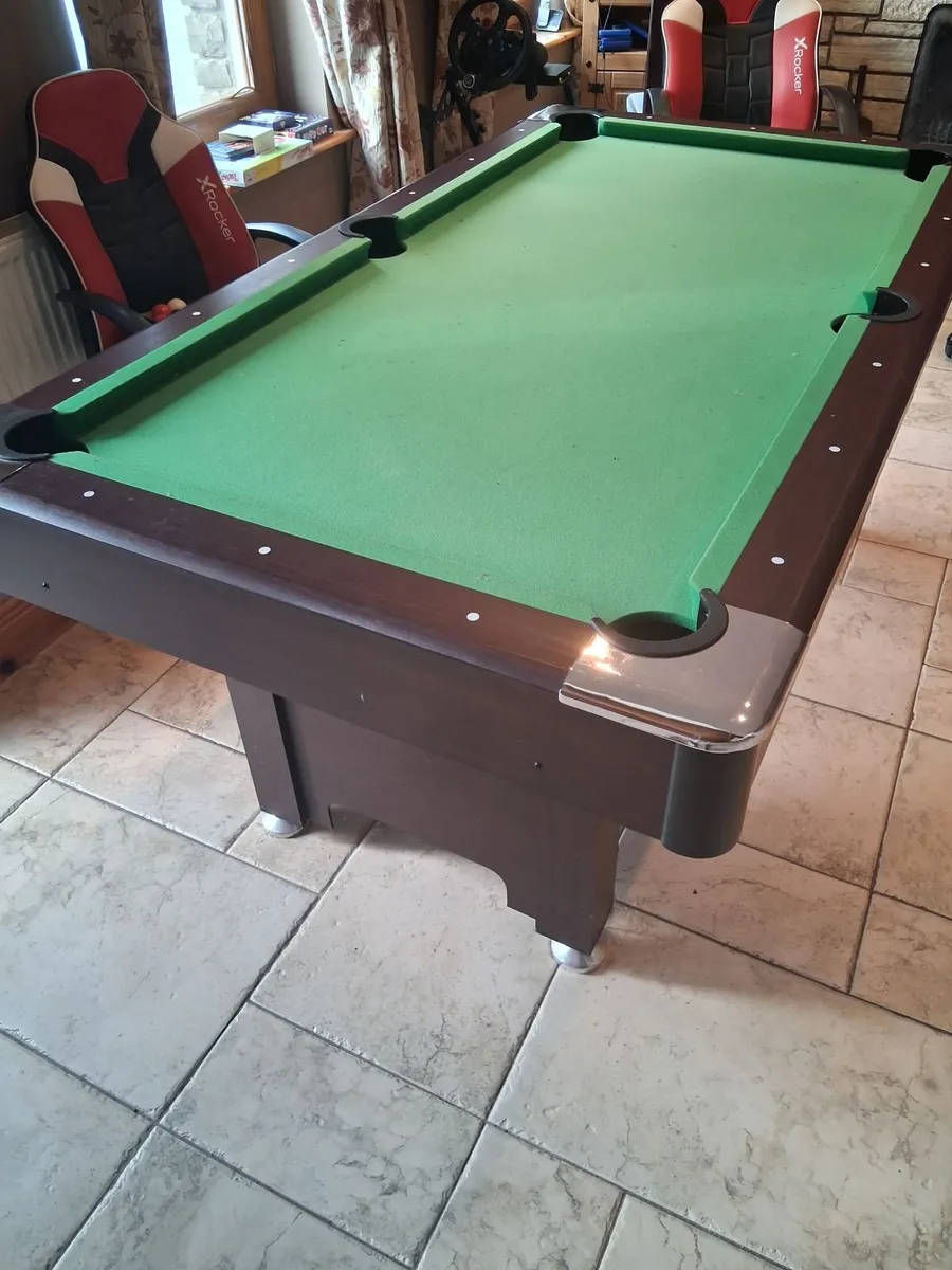 Pool/snooker table - - Image 1