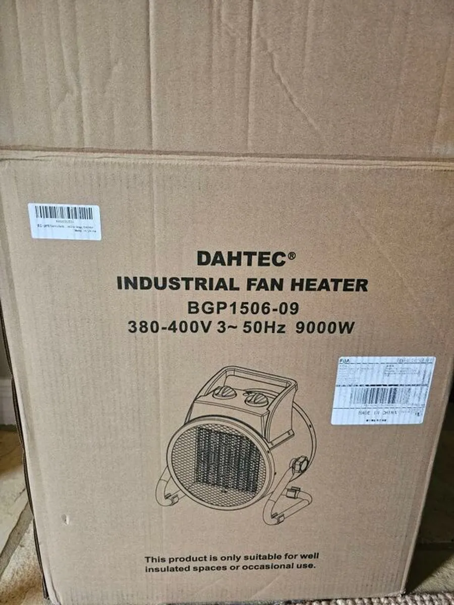 3 Phase Industrial Fan Heater - Image 2