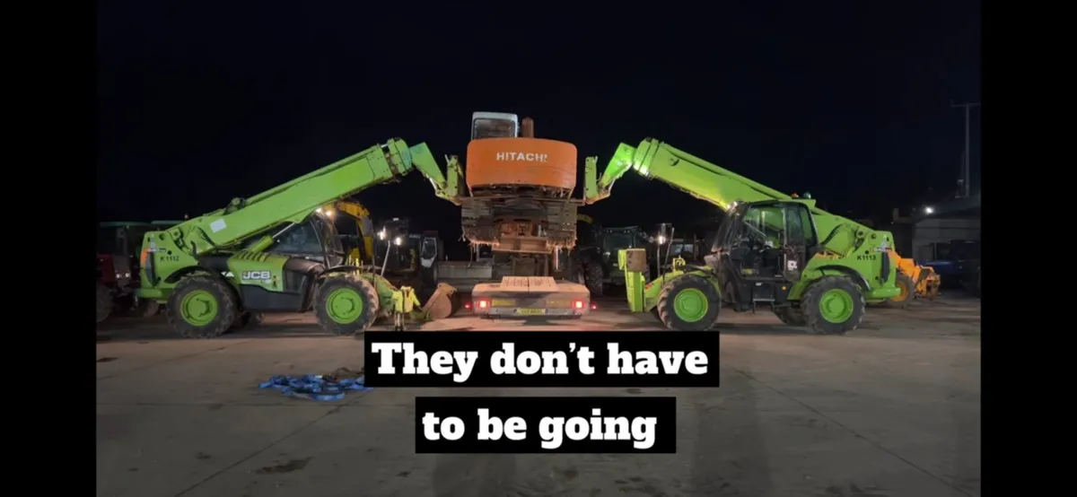 Hitachi's & JCB's Wanted