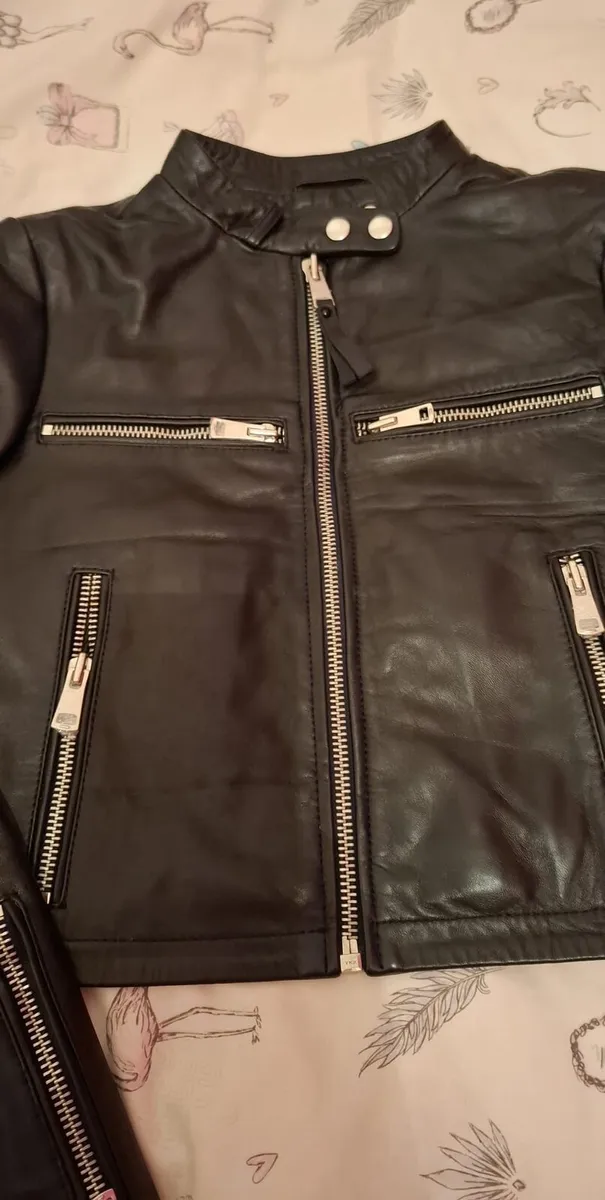 Ladies new leather jacket - Image 4