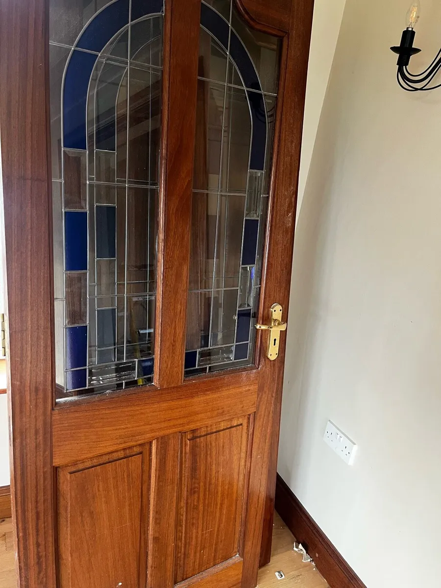 Teak Doors (solid & glass) - Image 2
