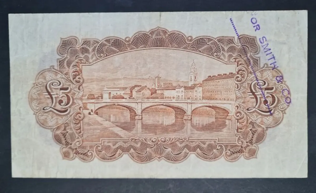 Ireland 1931 £5 Pound Royal Bank Limited Ploughman - Image 4