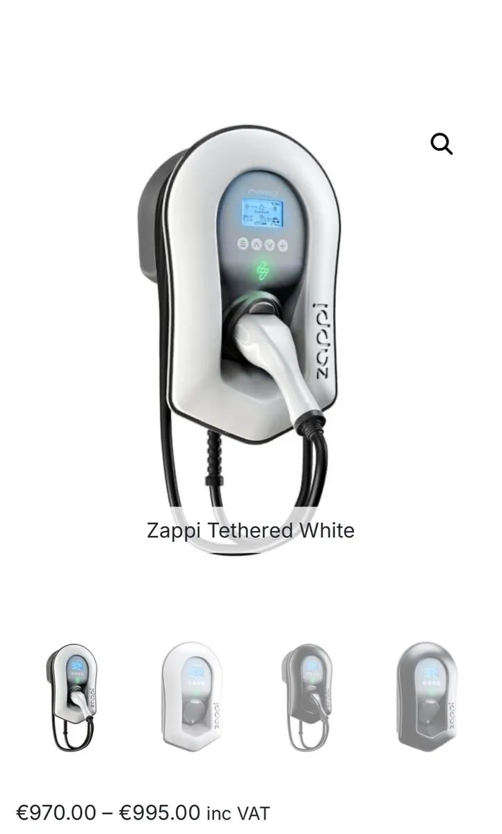 Zappi EV Charger Tethered
