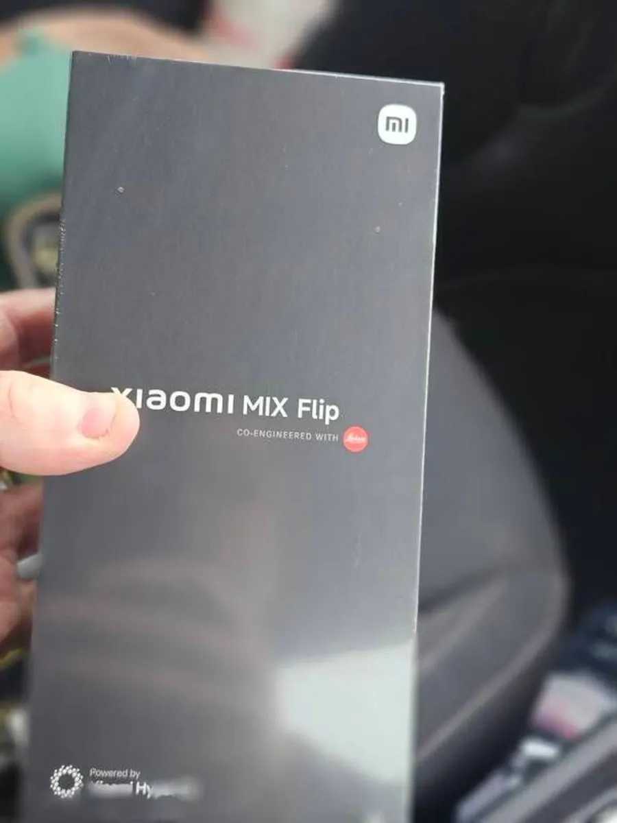 Xiaomi Mix Flip Black 512GB Sealed 2 years Warranty upon Activation UK - EU Version 67watt Fast Charger - Case - Sealed cost 1100 on release. - Image 3