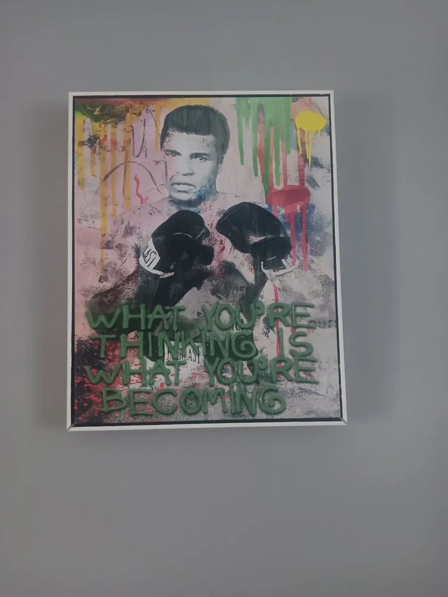 Pop art colourful canvas paintings - Image 1