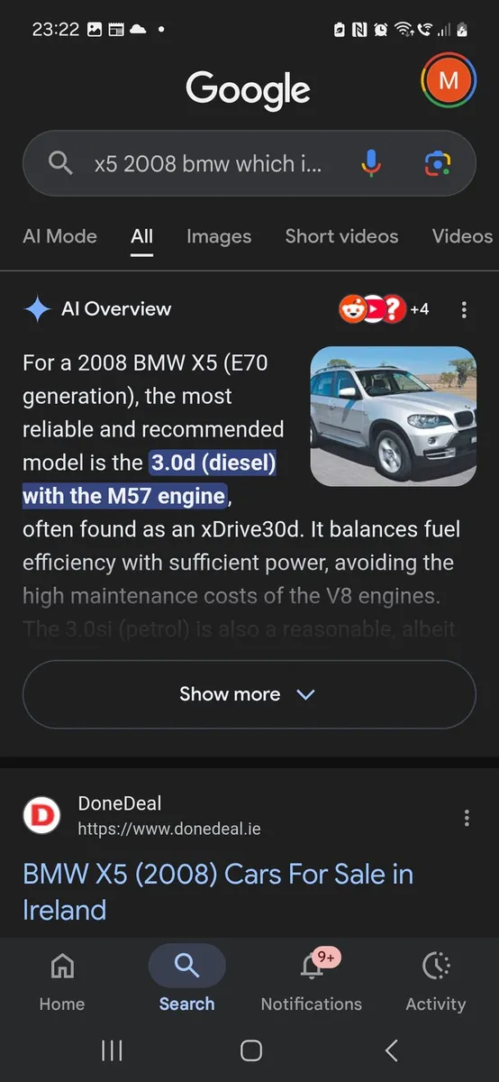 X5 bmw good model quick sale.. - Image 4