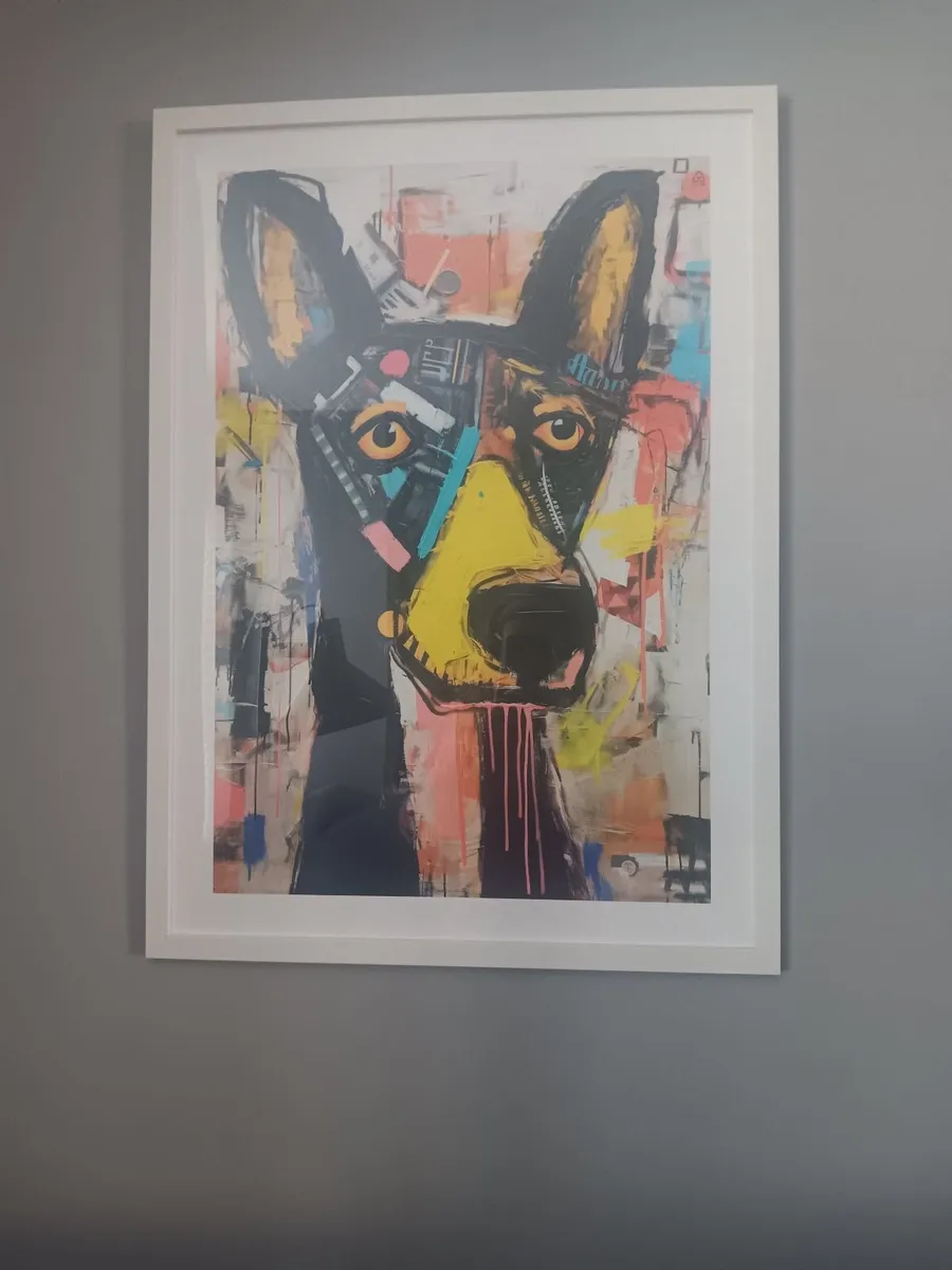Pop Art colourful dog pictures - Image 1