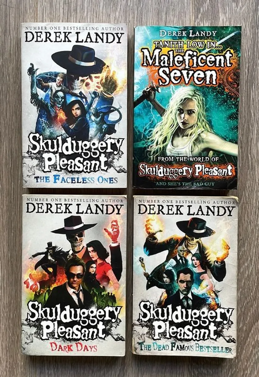 Children Books - 4 Skulduggery Pleasant Books PLUS 1 FREE - Image 2