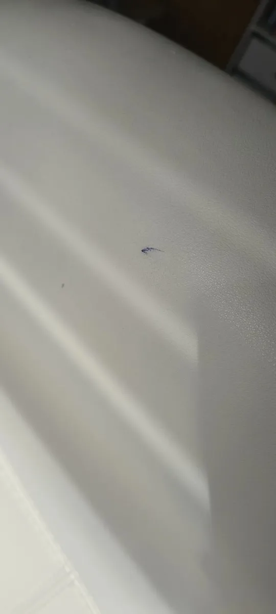 Desk Chair Ikea White Used - Image 2