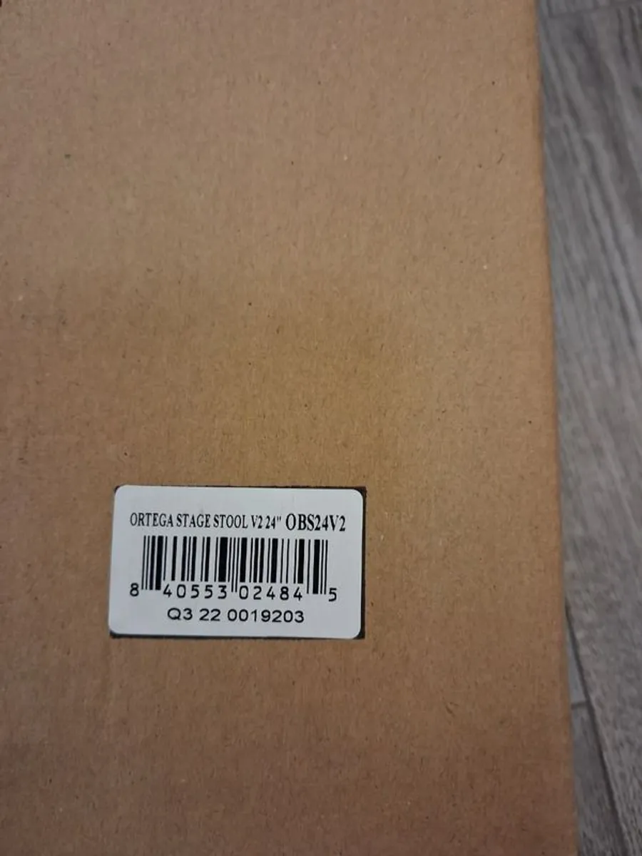 Ortega 24" Vintage Brown Bar Stool - Image 3