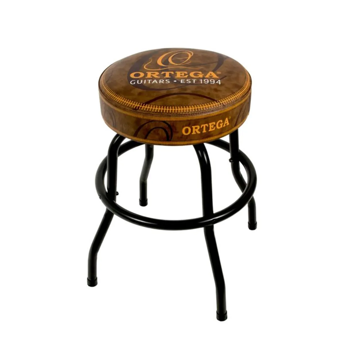Ortega 24" Vintage Brown Bar Stool - Image 1